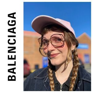 Balenciaga Vintage 1970s Oversized Glasses